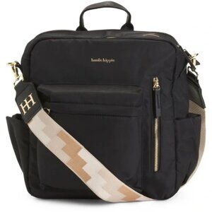 NWT Haute Hippie Black Sadie On-The-Go Convertible Backpack